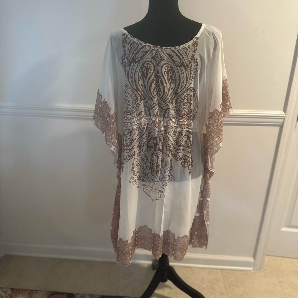 Sheer Swimsuit Coverup - Picture 5 of 7